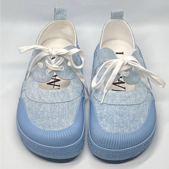 Loewe Cut-Out Platform Denim Sneakers size 39 - Picture 4 of 14